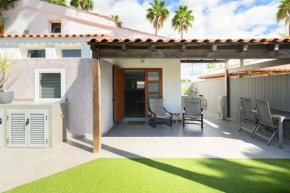 Bungalow moderno con bicicletas